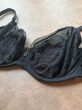 Freya Womens Expression Crochet Underwire Plunge Bra